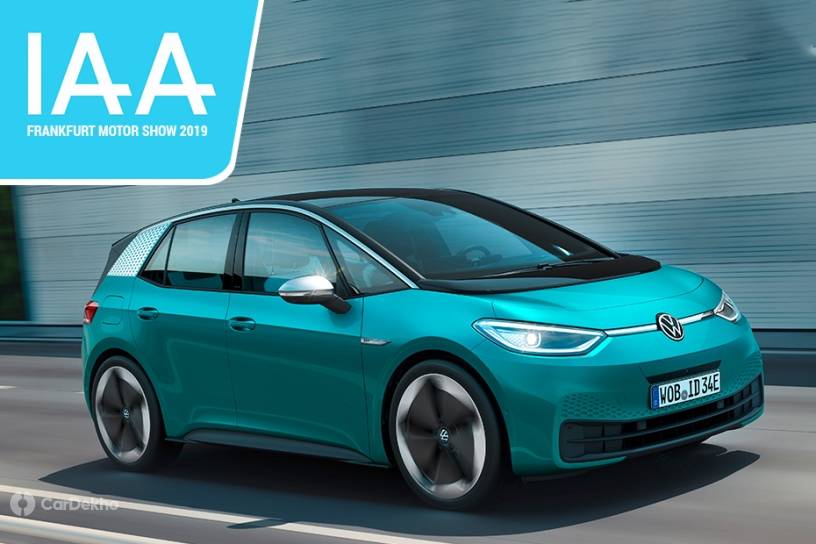 Volkswagen Reveals ID.3, An All-electric Production Vehicle, At Frankfurt