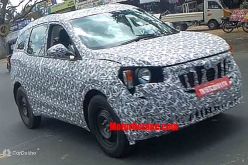 New-gen Mahindra XUV500 Spotted For The First Time