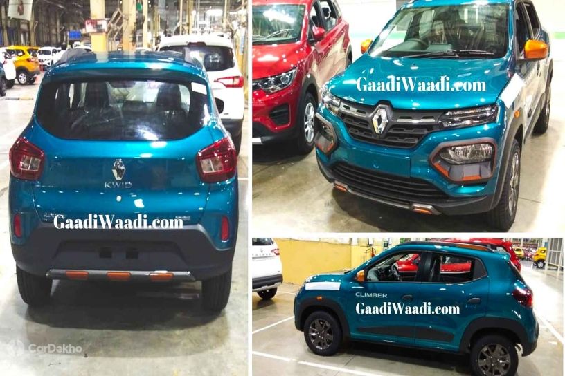 Renault Kwid Facelift Spotted Sans Camouflage Gaadi