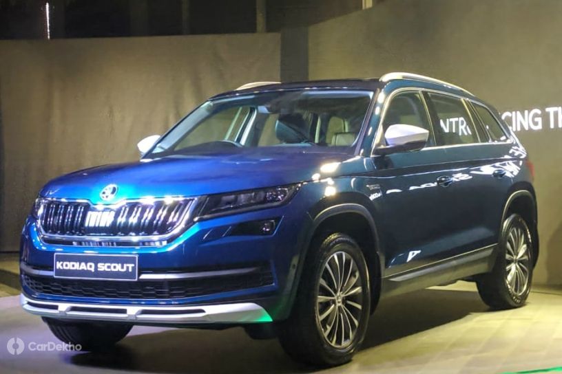 Skoda Kodiaq Scout Launched In India At Rs 34 Lakh