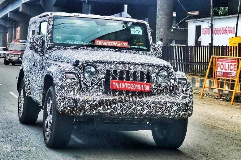 Next Generation 2020 Mahindra Thar To Get Petrol Option