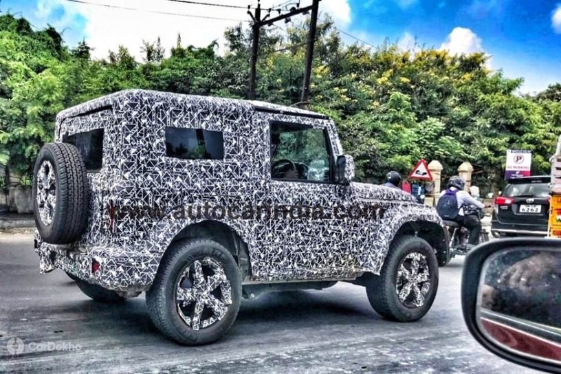 2020 Mahindra Thar Is Raring To Come Out In The Flesh Gaadi