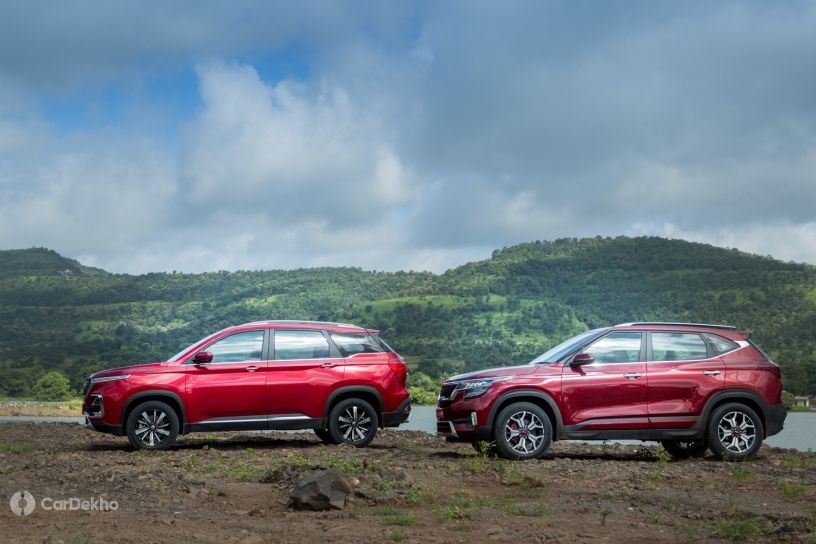 MG Hector vs Kia Seltos Turbo-petrol: Real-world Performance & Mileage Compared