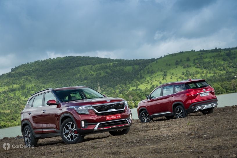MG Hector vs Kia Seltos Turbo-petrol: Real-world Performance & Mileage Compared