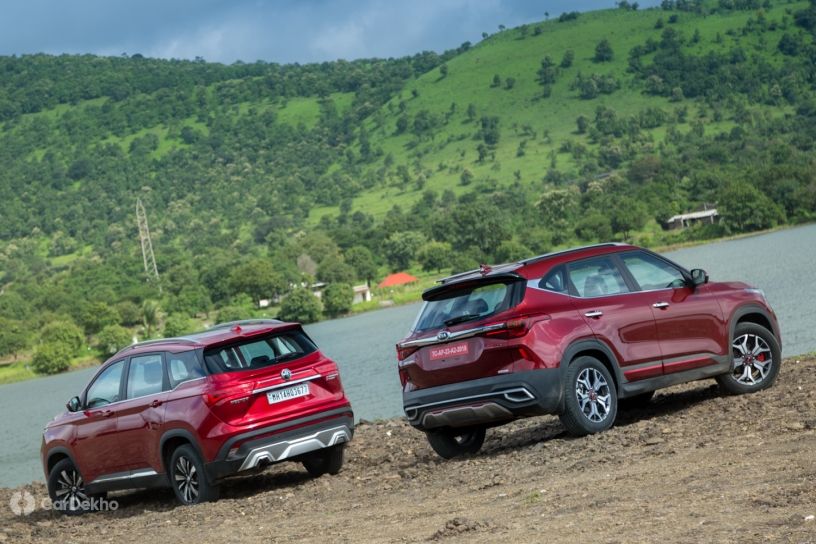 MG Hector vs Kia Seltos Turbo-petrol: Real-world Performance & Mileage Compared