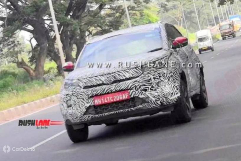 Tata Nexon Facelift Spied Up Close; Debut At 2020 Auto Expo?