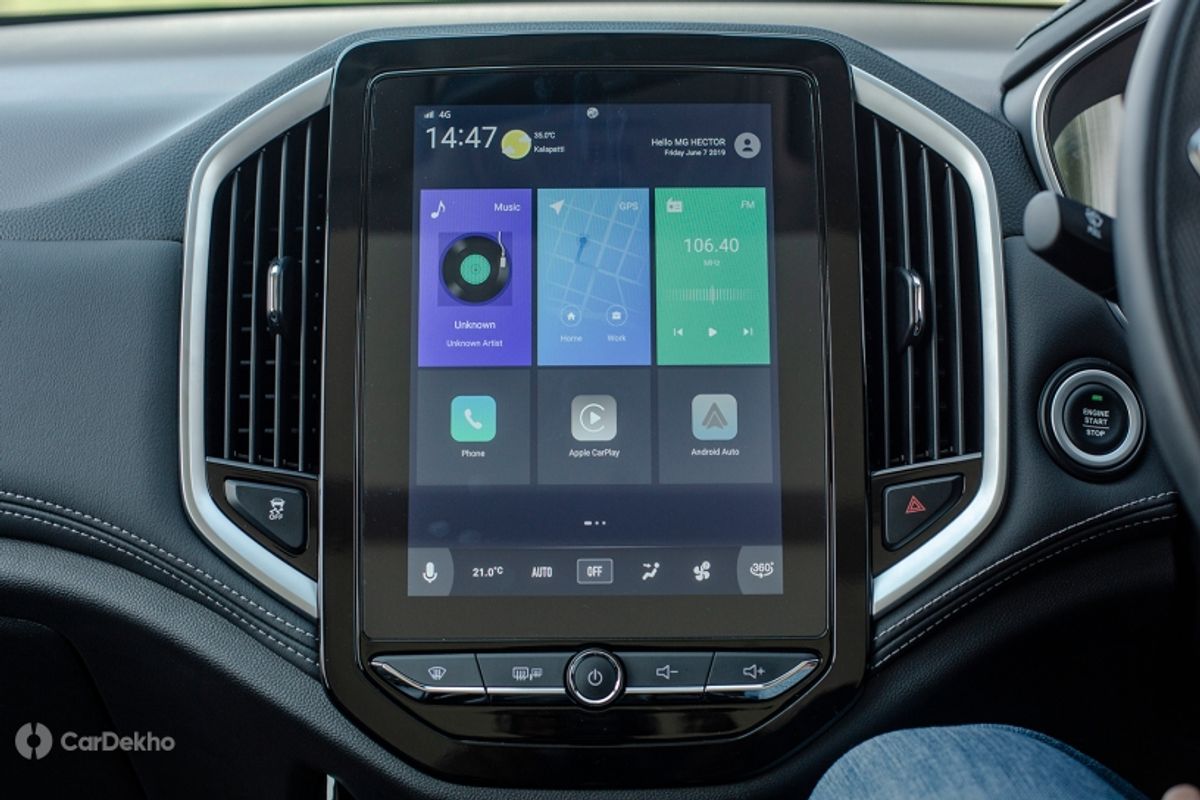 MG Hector Now Gets Apple CarPlay