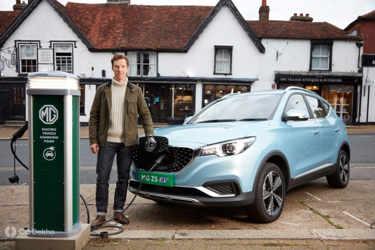 MG India Brings Benedict Cumberbatch Onboard For The ZS EV Too