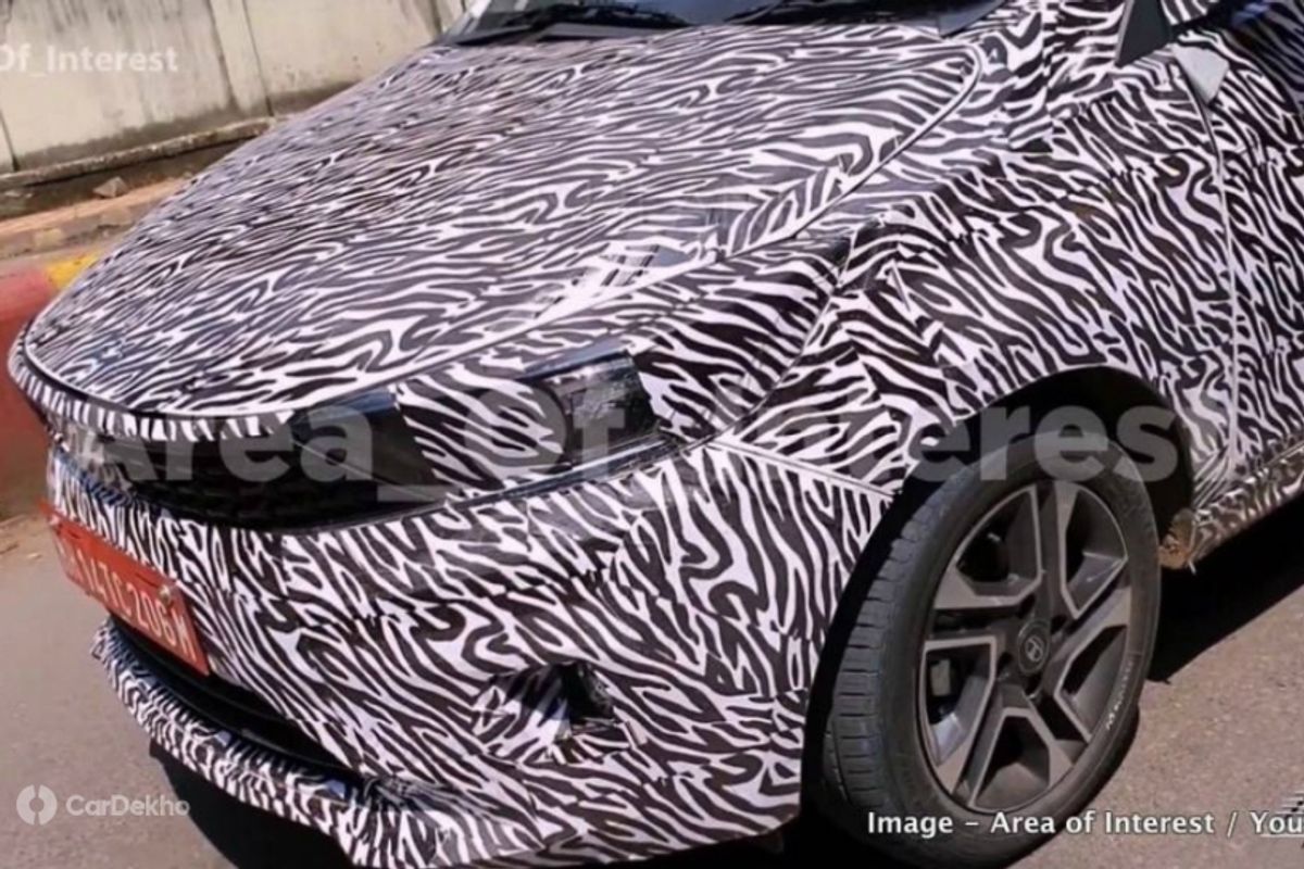 2020 Tata Tiago Spied Again With Altroz-inspired Front End