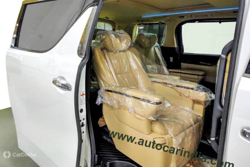 India-spec Toyota Vellfire Detailed: Exterior, Interior & Features