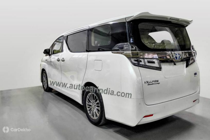 India-spec Toyota Vellfire Detailed: Exterior, Interior & Features