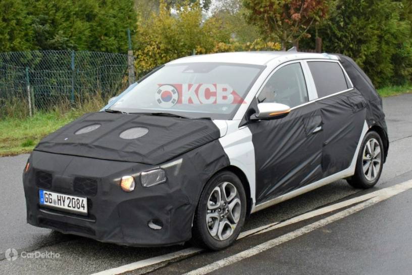 2020 Hyundai Elite i20 With Digital Instrument Cluster Spied