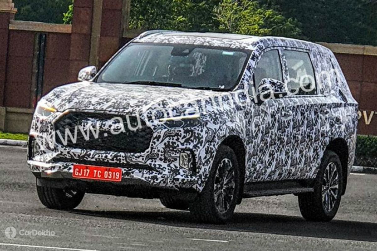 MGâs Rival To Toyota Fortuner, Ford Endeavour Spied In India For The First Time