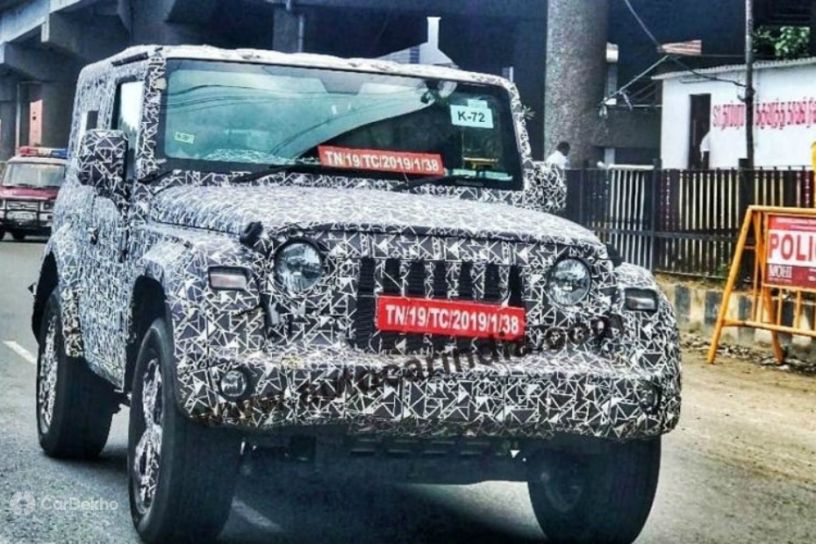 2020 Mahindra Thar Likely To Feature Rear Disc Brakes