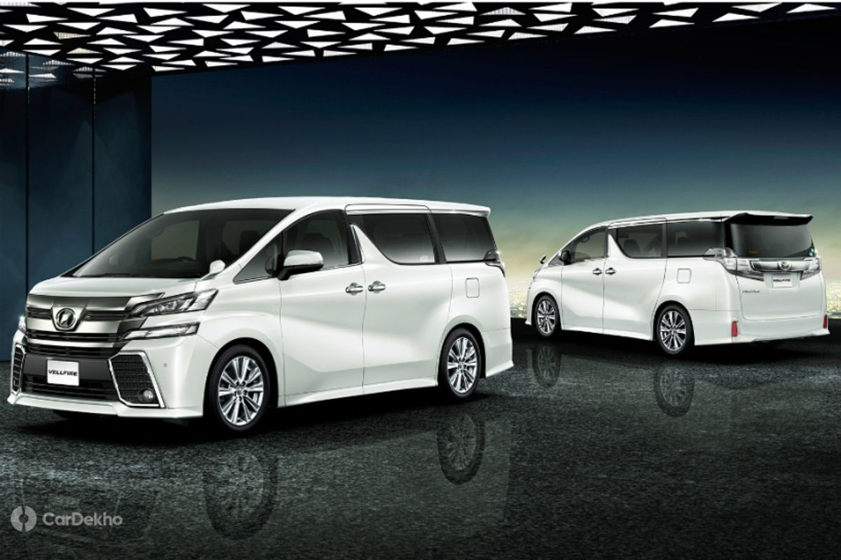 Toyota Vellfire India Launch Confirmed For Early 2020