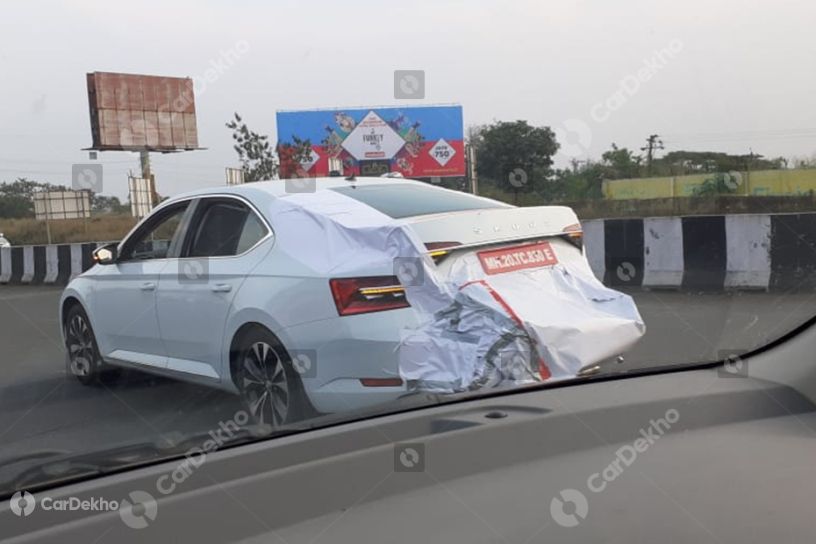 2020 Skoda Superb Spotted Testing In India
