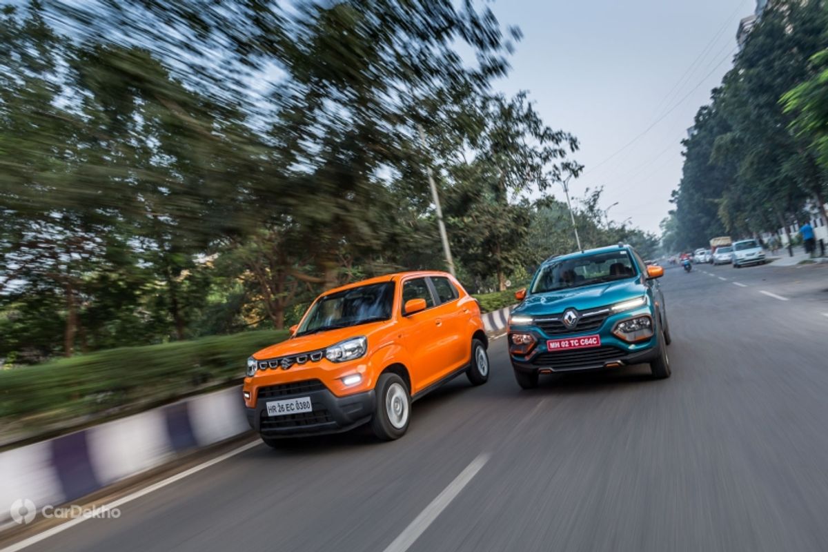 Maruti S-Presso vs Renault Kwid Petrol-AMT: Real-world Performance And Mileage Comparison