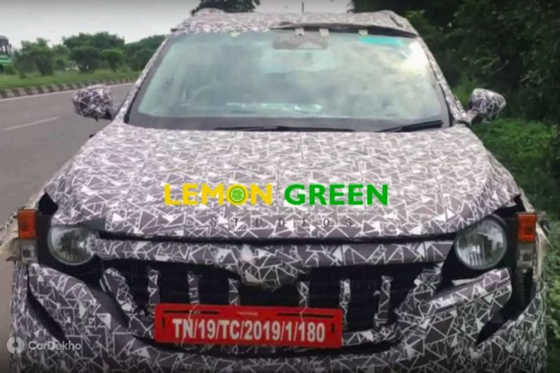 2020 Mahindra XUV500 Automatic Spotted, New Interior Details Come To Light