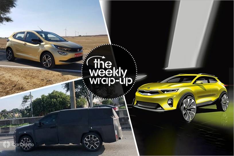 Top 5 Car News Of The Week: Tata Altroz Details, Jeep 7-Seater, Kia QYI, MG ZS EV & Hyundai Kona Electric