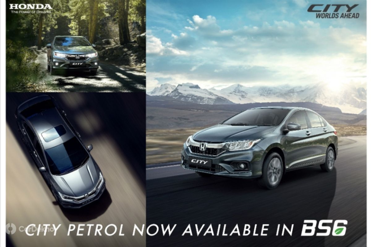 BS6 Honda City Petrol Launched