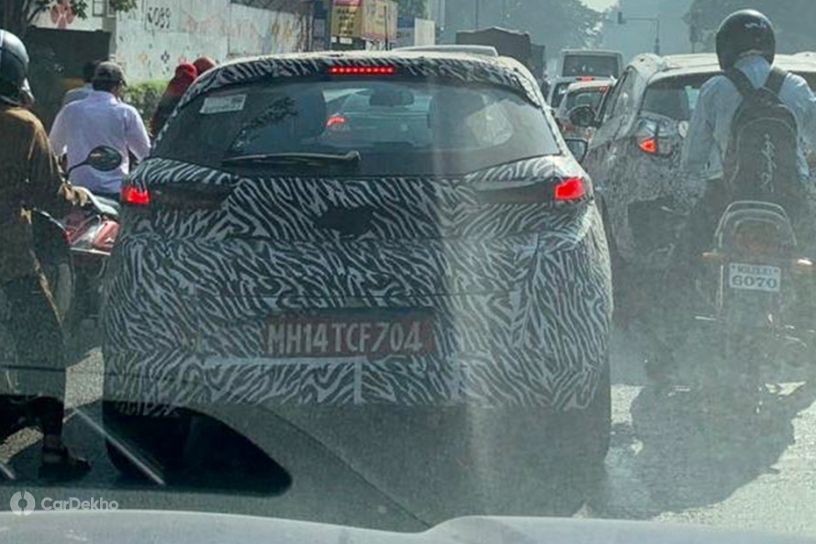 Tata Altroz EV Spotted On Public Roads For The First Time