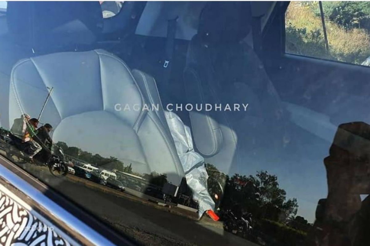MG Hector 6-seater Testing Continues. Gets Captain Seats
