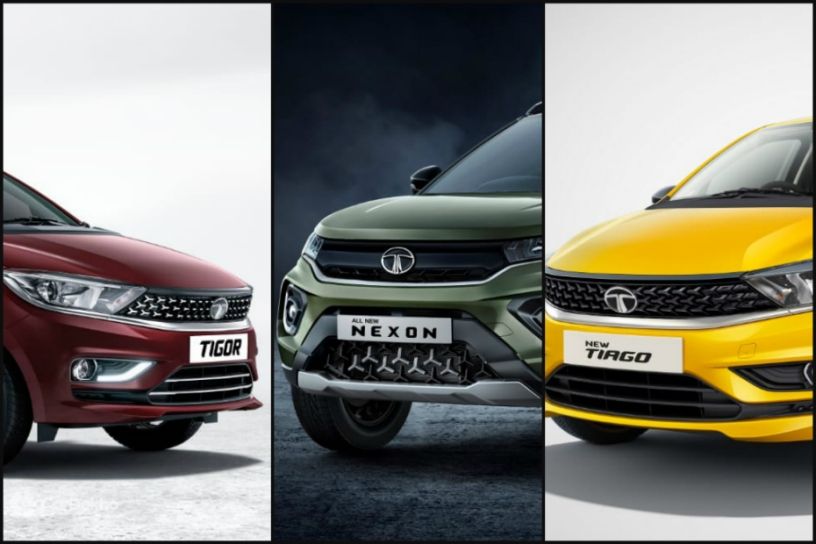 Tata Nexon, Tiago & Tigor Facelift Teased. Bookings Open