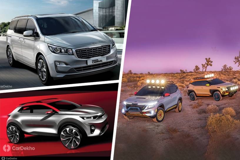 Kia To Unveil 4 New Models At Auto Expo 2020