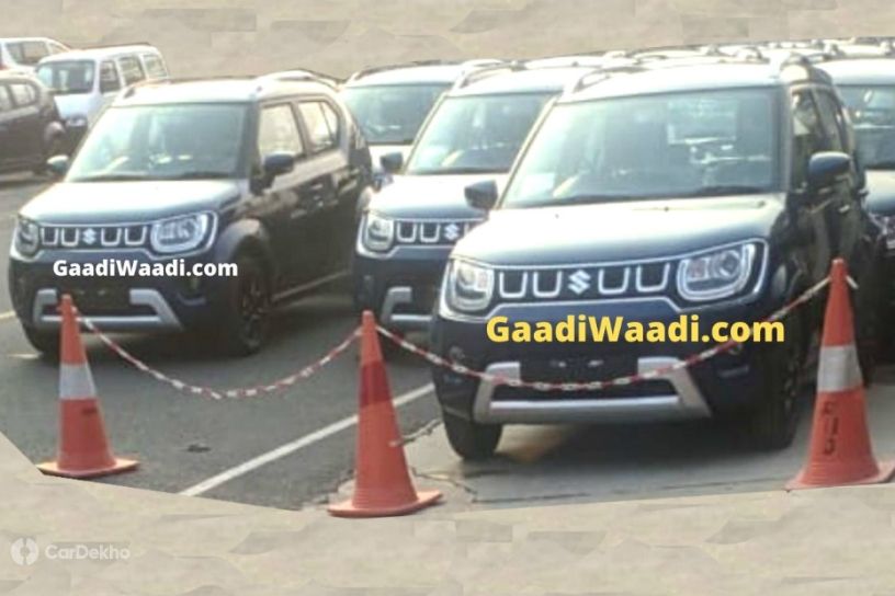 2020 Maruti Ignis Facelift Spied In India For The First Time