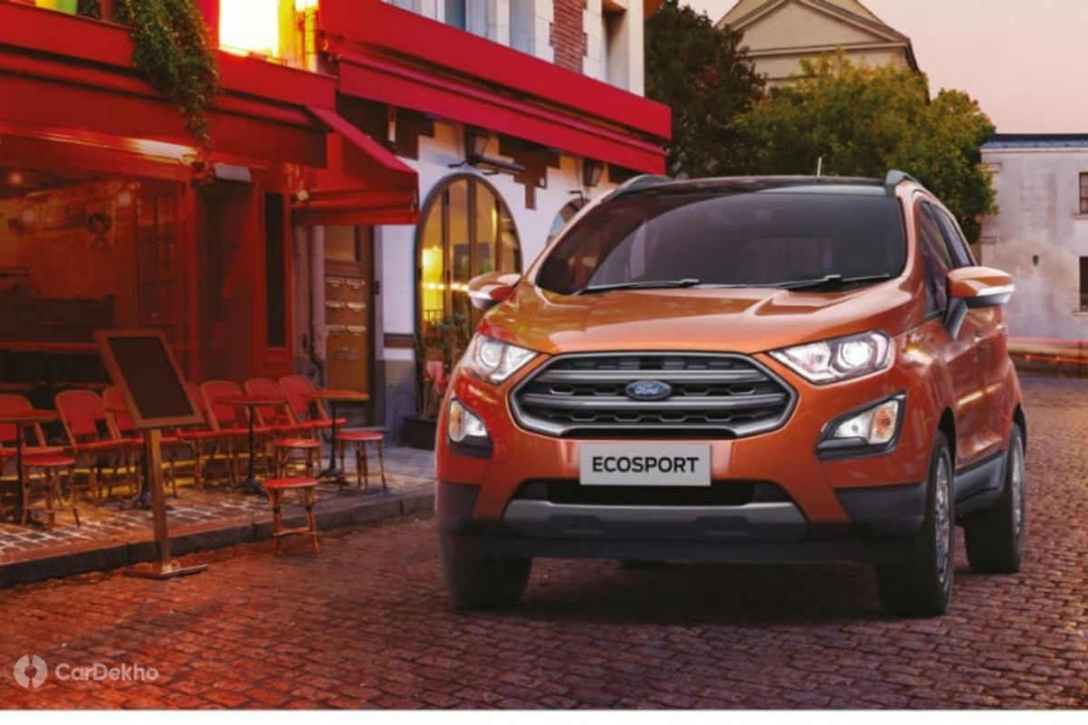 BS6 Ford EcoSport Launched At A Premium Of Rs 13,000 Over BS4 Version