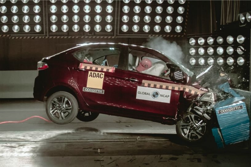 2020 Tata Tiago And Tigor Facelift Score 4 Stars In Global NCAP Crash Tests