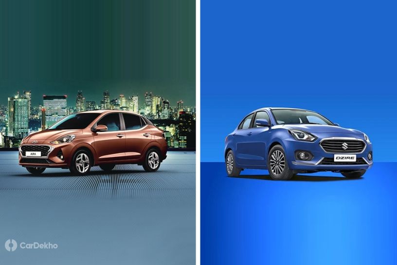 Hyundai Aura vs Maruti Dzire: Which Sub-4m Sedan To Buy?