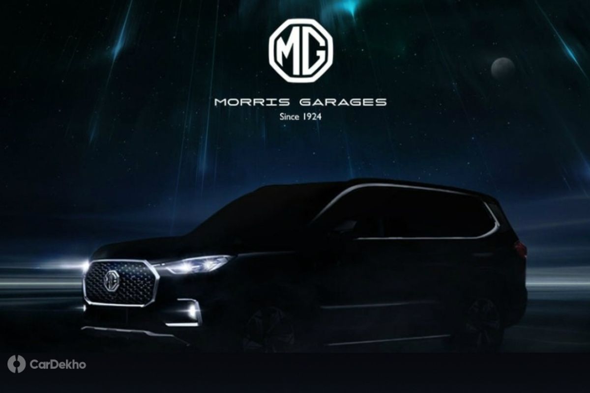 Fortuner, Endeavour-rival MG Gloster Teased Ahead Of Auto Expo 2020 Debut