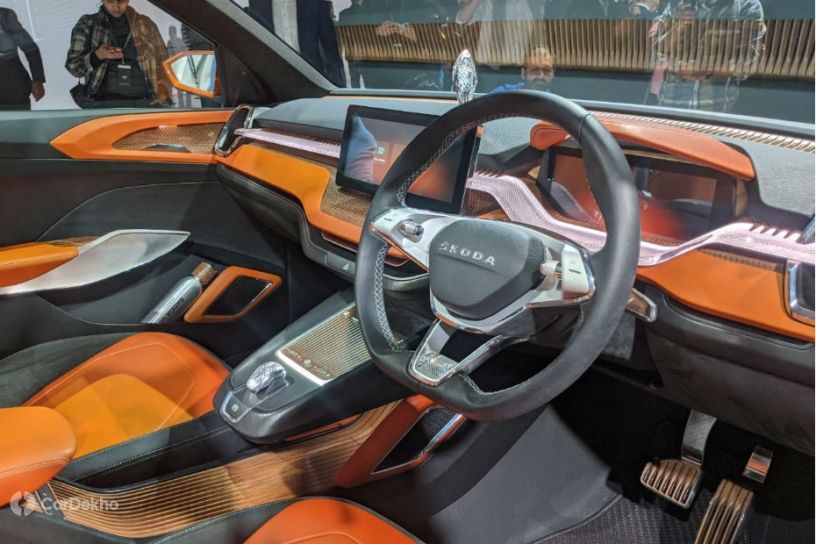 Skoda Vision IN Concept Revealed. 2021 Production SUV To Take On Kia Seltos, Hyundai Creta
