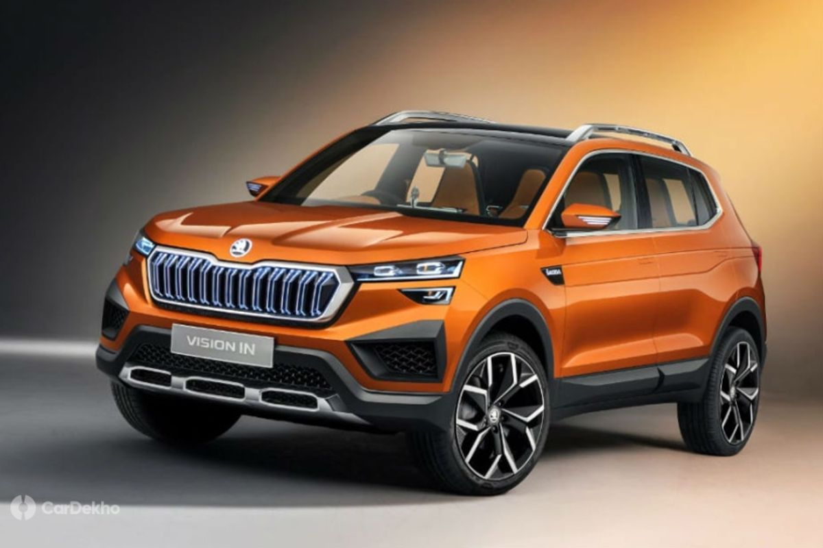 Skoda Vision IN Concept Revealed. 2021 Production SUV To Take On Kia Seltos, Hyundai Creta