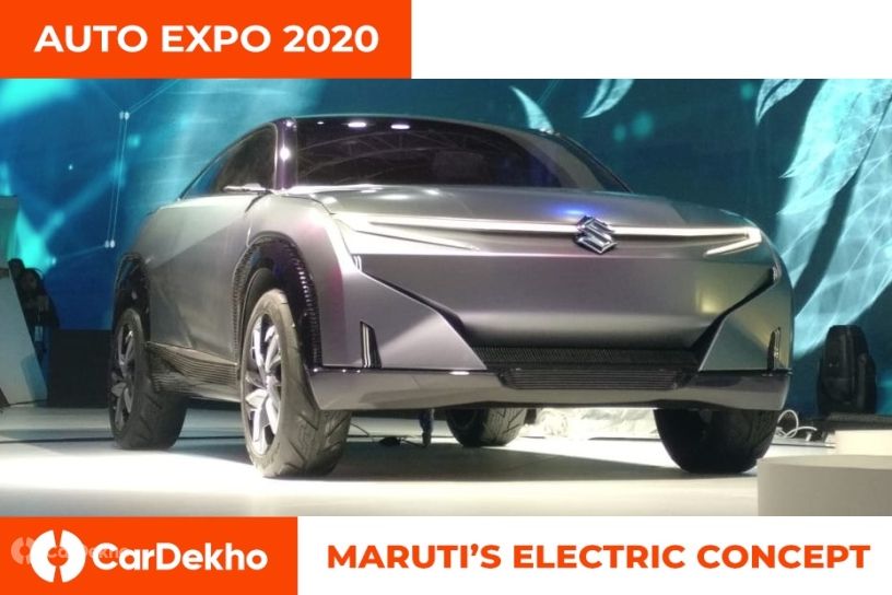 Maruti Reveals Futuro-e Coupe-SUV Concept At Auto Expo 2020