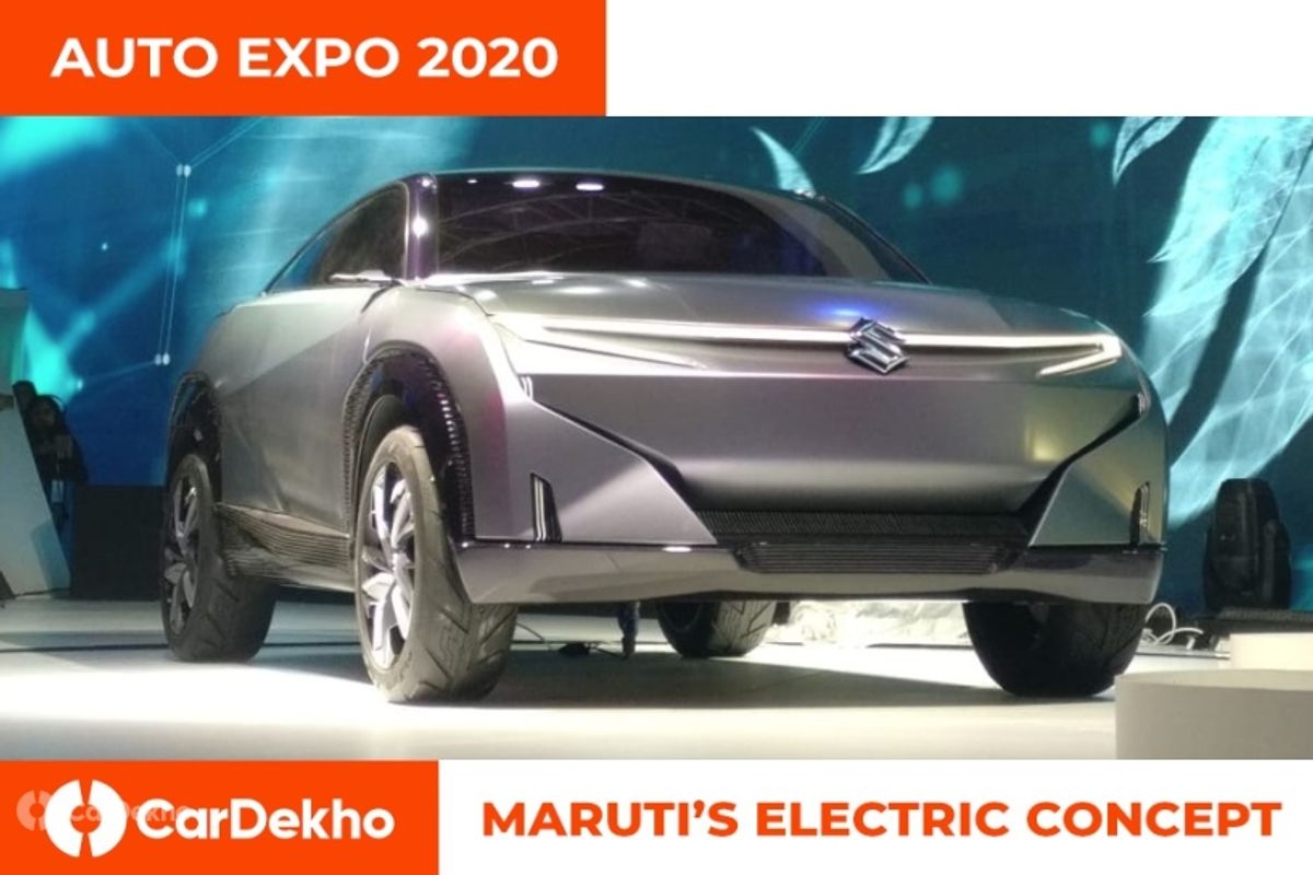 Maruti Reveals Futuro-e Coupe-SUV Concept At Auto Expo 2020