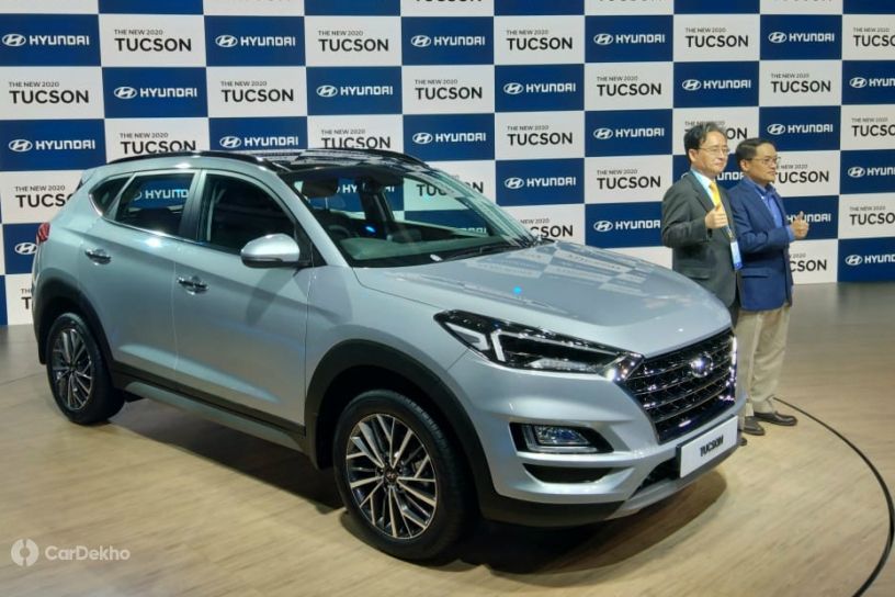 Hyundai Tucson Facelift Unveiled At Auto Expo 2020