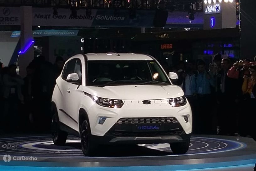 Mahindra e-KUV100 Launched At Auto Expo 2020