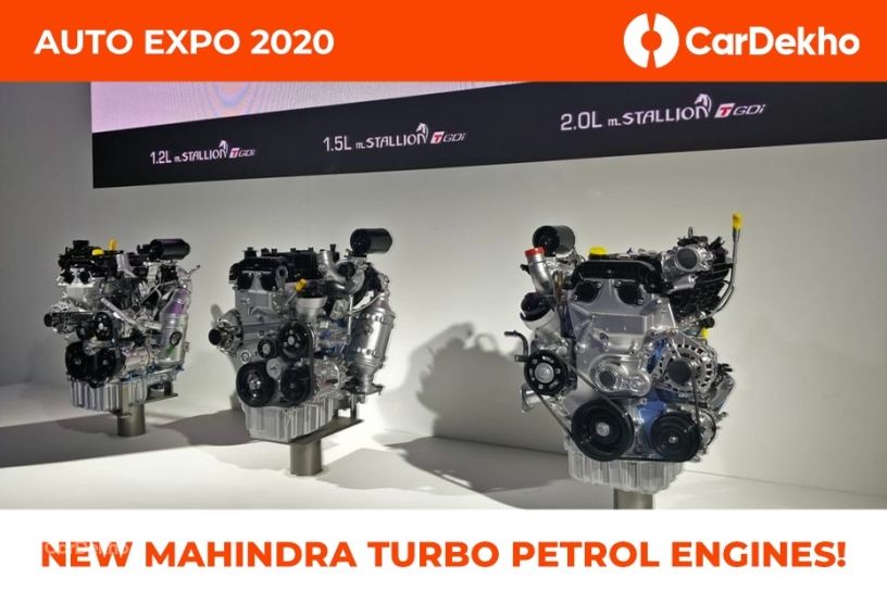 New Mahindra Petrol Engines 