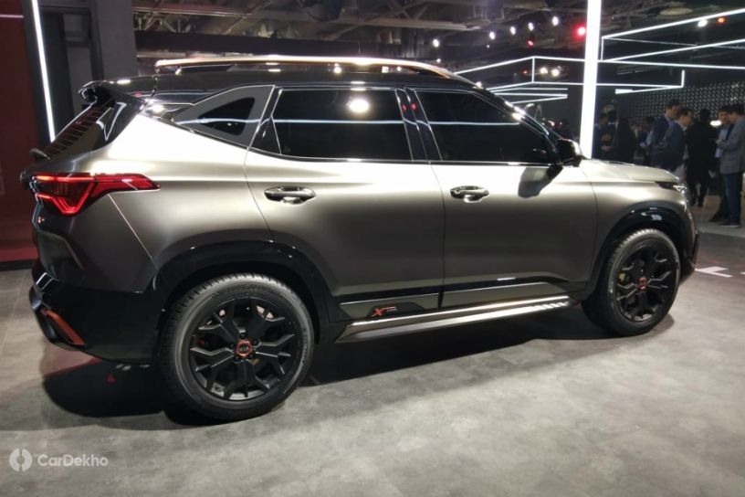 Kia Seltos X-Line Concept Debuts in India At Auto Expo 2020