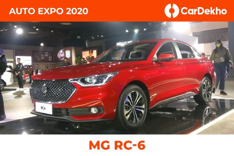 RC-6 Could Be MGâs First Sedan For India