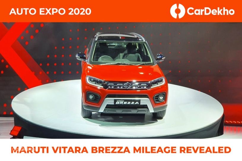 Maruti Vitara Brezza Facelift Petrol Mileage Revealed; Better Than The Hyundai Venue, Tata Nexon & Mahindra XUV300