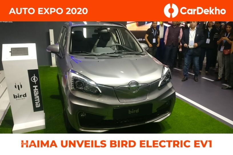 Chinaâs Haima Group Shows Bird Electric EV1 At Auto Expo 2020