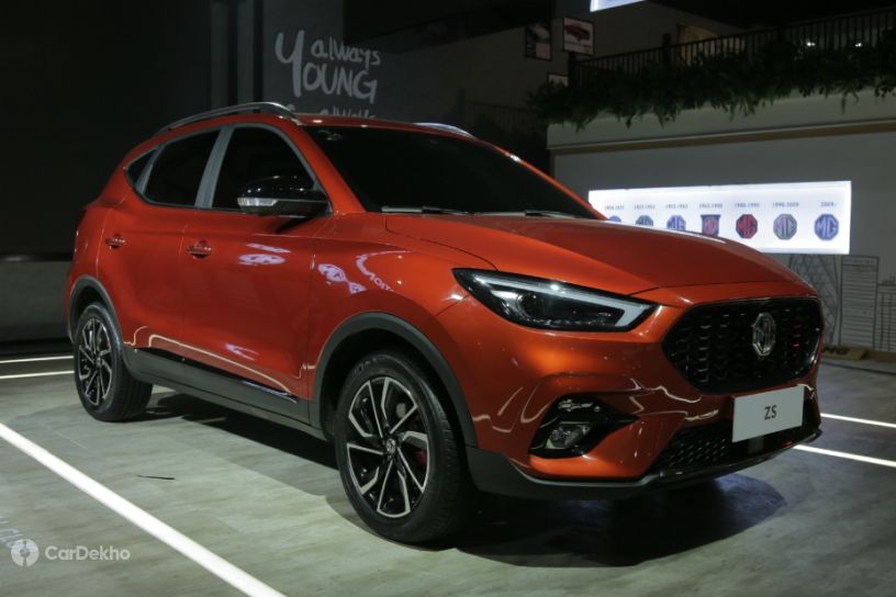 MG ZS Petrol Showcased At 2020 Auto Expo