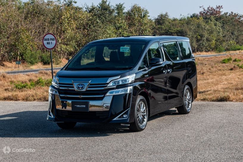 Toyota Vellfire India-spec Details Revealed Ahead Of Launch