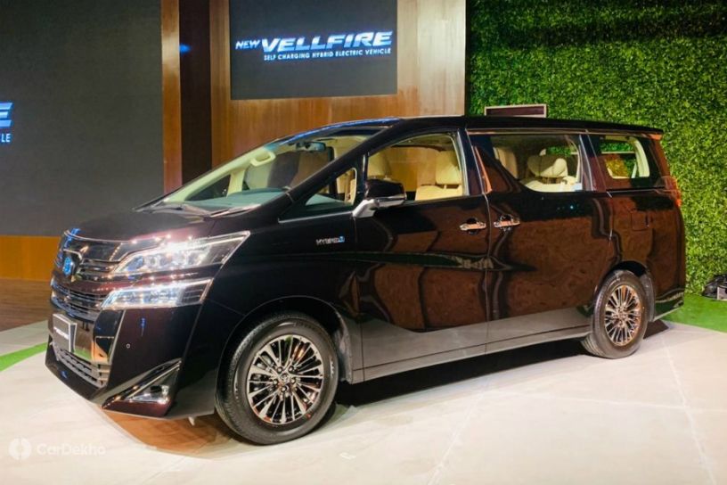 Toyota Vellfire Launched At Rs 79.50 Lakh