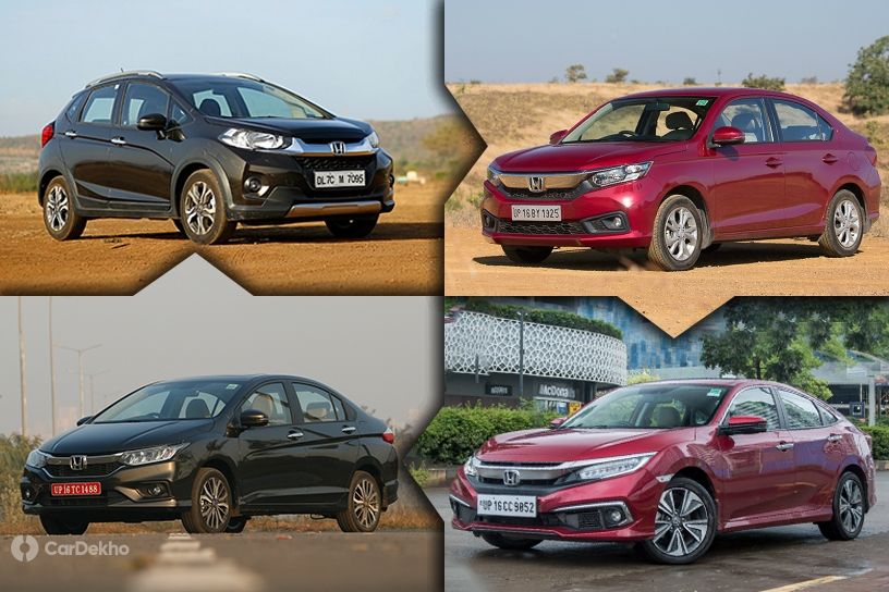 Honda Offering Benefits Of Up To Rs 1.25 Lakh On BS4 Models In March 2020