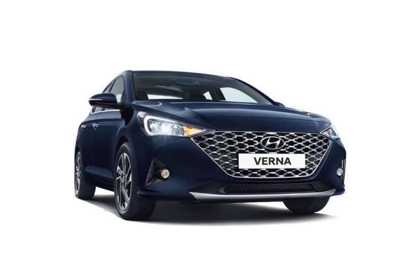 Hyundai Verna facelift front