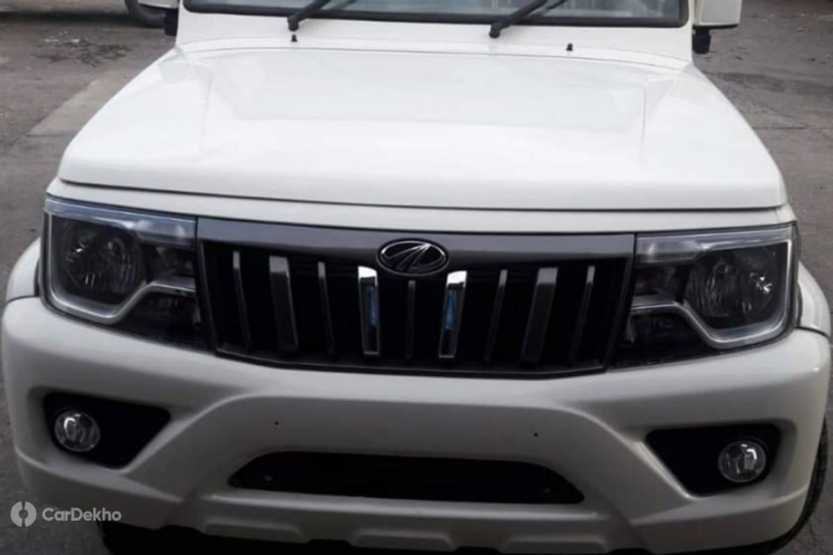 BS6 Mahindra Bolero front